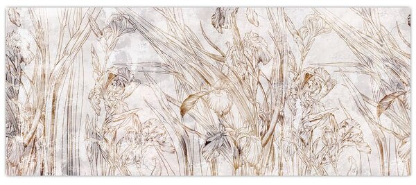 Tablou - Iris (120x50 cm)