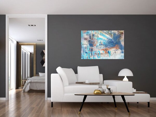 Tablou - Născut să călătorească (90x60 cm)