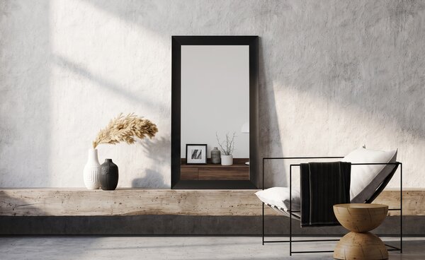 Oglindă dreptunghiulară cu ramă decorativă TOSCANIA