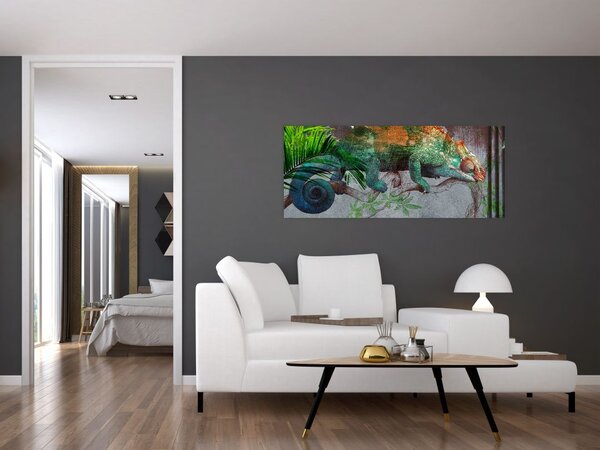 Tablou - Cameleon (120x50 cm)