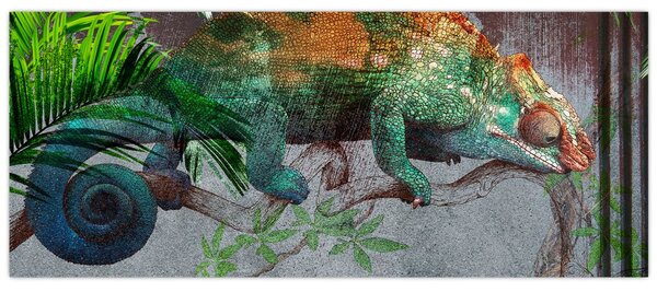 Tablou - Cameleon (120x50 cm)
