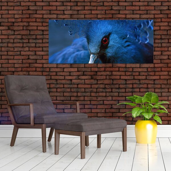 Tablou - Porumbel încoronat (120x50 cm)