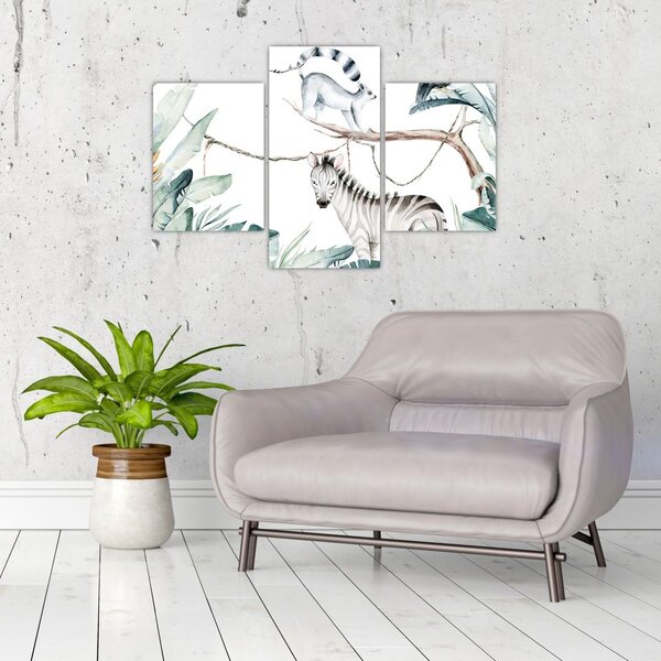 Tablou - Animale exotice (90x60 cm)