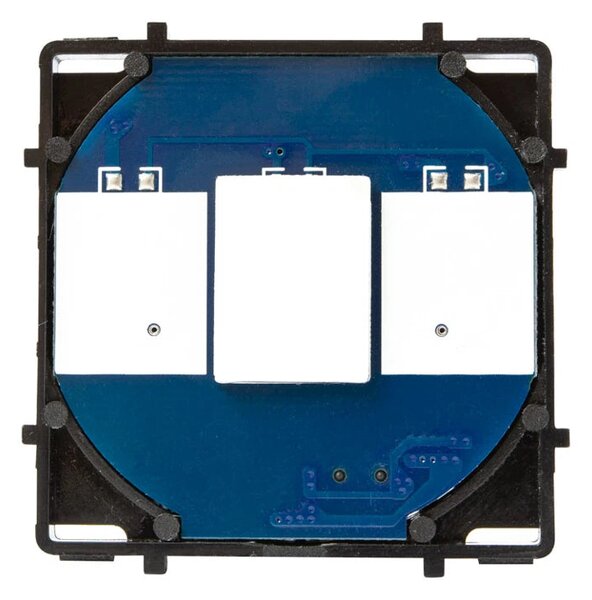 Întrerupător Touch Simplu Pulsar NS 10A, Mecanism Încastrat Fără Nul pentru Doză 60mm, Ideal pentru Instalații Electrice Moderne, Design Modular
