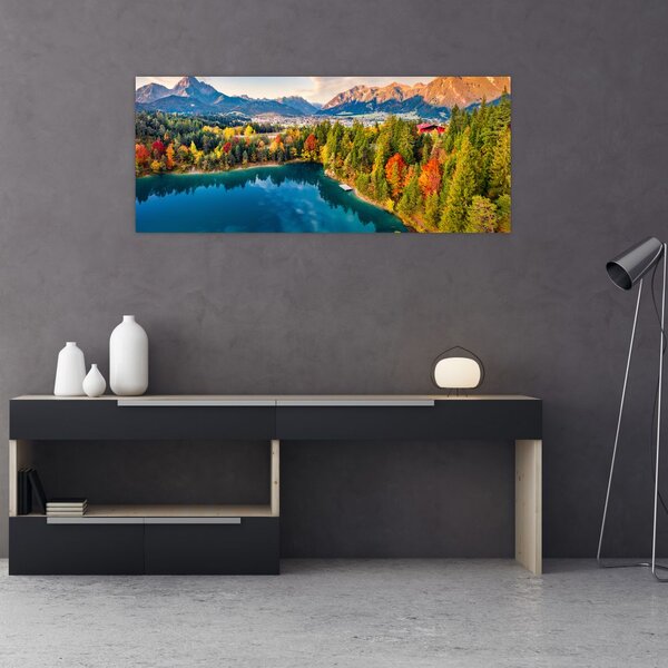 Tablou - Lacul Urisee, Austria (120x50 cm)