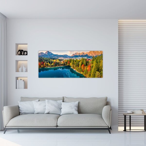 Tablou - Lacul Urisee, Austria (120x50 cm)