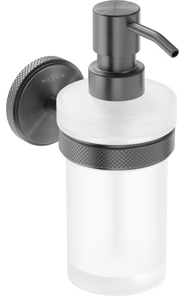 Mexen Gravo, dozator de săpun de perete, grafit mat, 70A93058-66