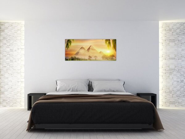 Tablou - Piramide (120x50 cm)