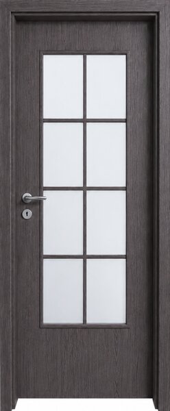 Usa HDF cu toc reglabil din MDF PAL - Colectia VINTAGE 5.4 - Culoare Gri Antracit