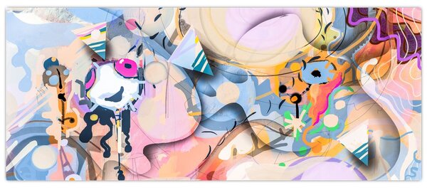 Tablou - Abstracție de basm (120x50 cm)