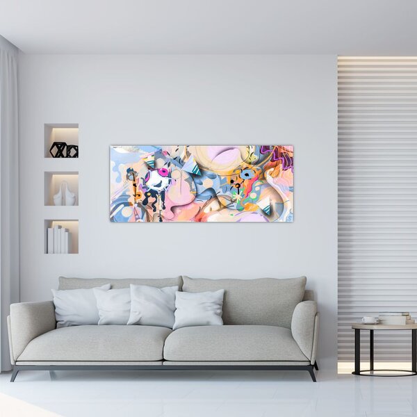 Tablou - Abstracție de basm (120x50 cm)