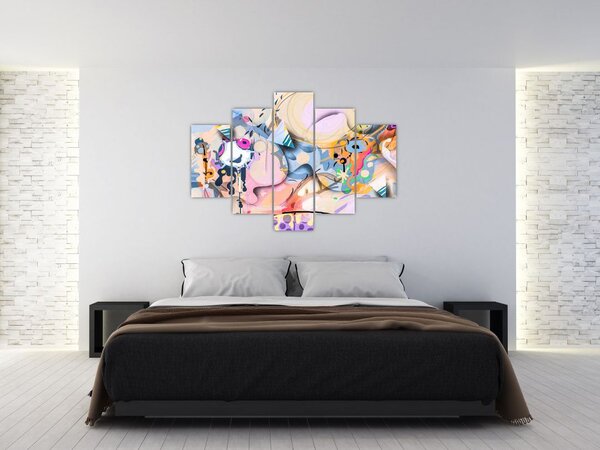 Tablou - Abstracție de basm (150x105 cm)