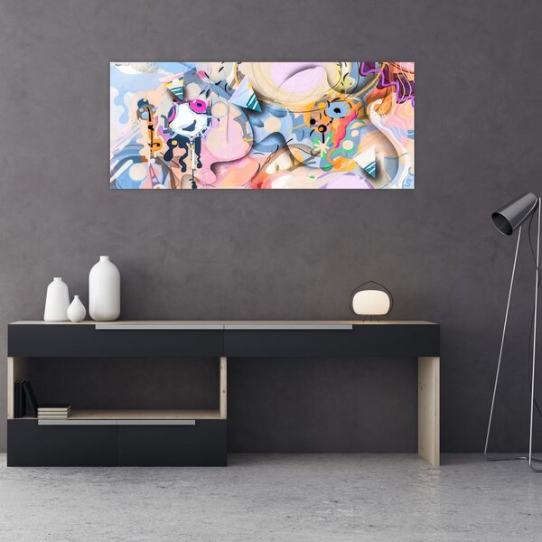 Tablou - Abstracție de basm (120x50 cm)