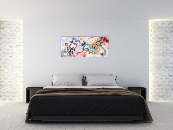 Tablou - Abstracție de basm (120x50 cm)