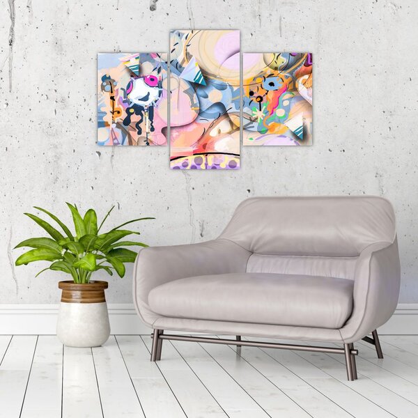 Tablou - Abstracție de basm (90x60 cm)