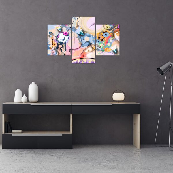 Tablou - Abstracție de basm (90x60 cm)