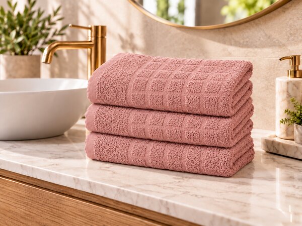 Prosop SOFT 70x140 cm caramiziu, 100% bumbac