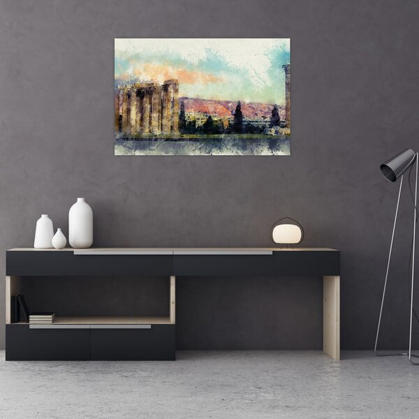 Tablou - Acropole, Atena, Grecia (90x60 cm)