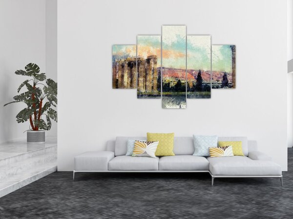 Tablou - Acropole, Atena, Grecia (150x105 cm)