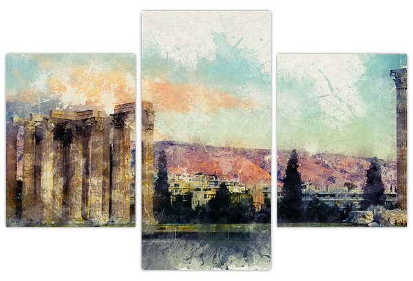 Tablou - Acropole, Atena, Grecia (90x60 cm)