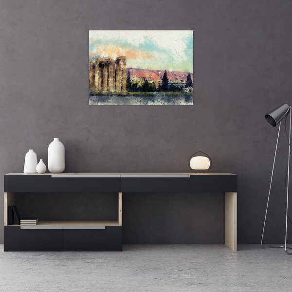 Tablou - Acropole, Atena, Grecia (70x50 cm)