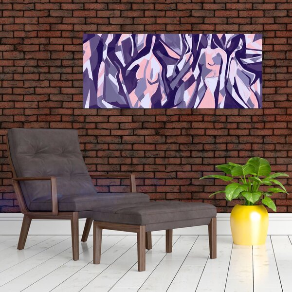 Tablou - Abstract, femei (120x50 cm)