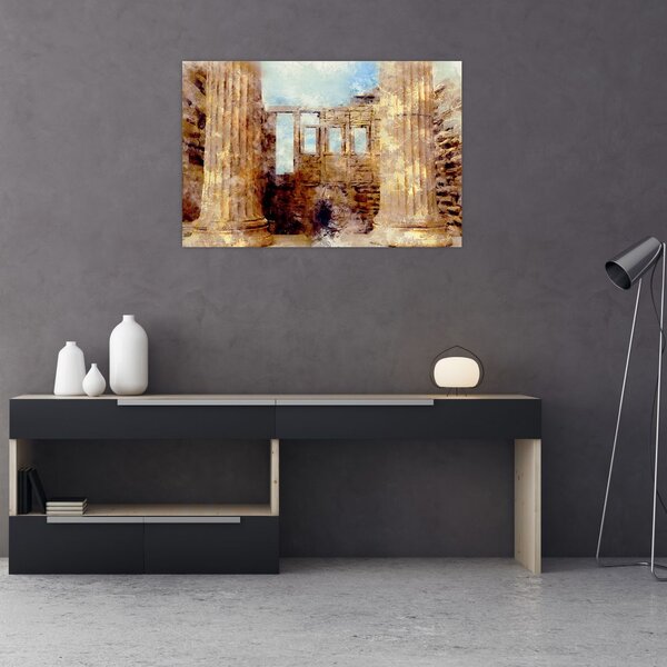 Tablou - Erechtheion, Atena, Grecia (90x60 cm)
