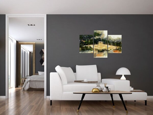 Tablou - Templul lui Zeus, Atena, Grecia (90x60 cm)
