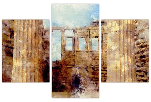 Tablou - Erechtheion, Atena, Grecia (90x60 cm)