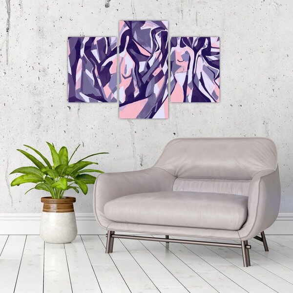 Tablou - Abstract, femei (90x60 cm)