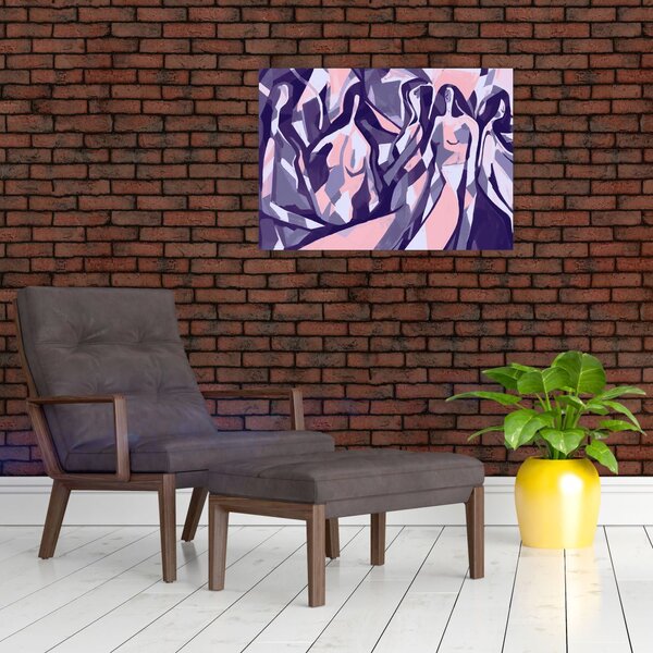 Tablou - Abstract, femei (70x50 cm)