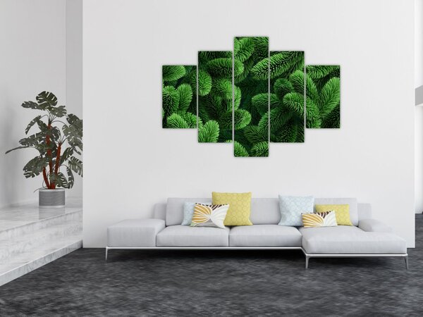 Tablou - Ramuri de conifere (150x105 cm)