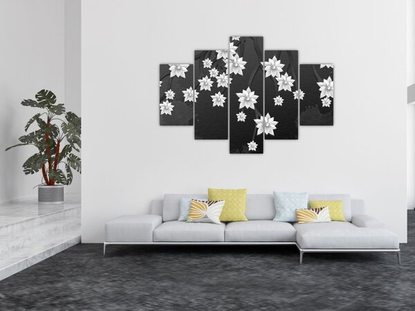 Tablou - Flori pe ramuri (150x105 cm)