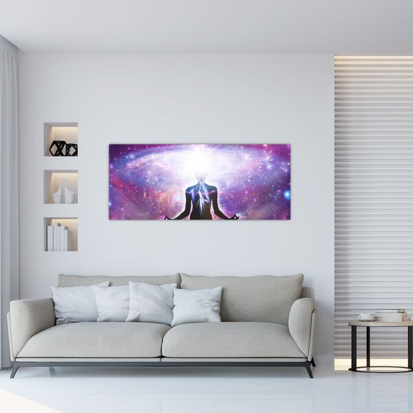Tablou - Conexiune cu univers (120x50 cm)