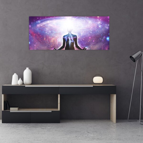 Tablou - Conexiune cu univers (120x50 cm)