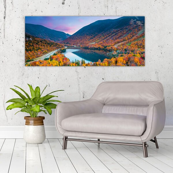 Tablou - White Mountain, New Hampshire, USA (120x50 cm)