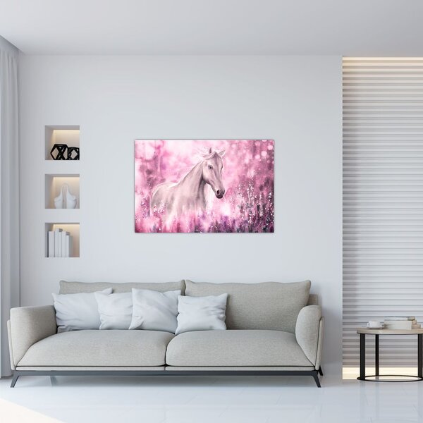 Tablou - Cal pictat (90x60 cm)