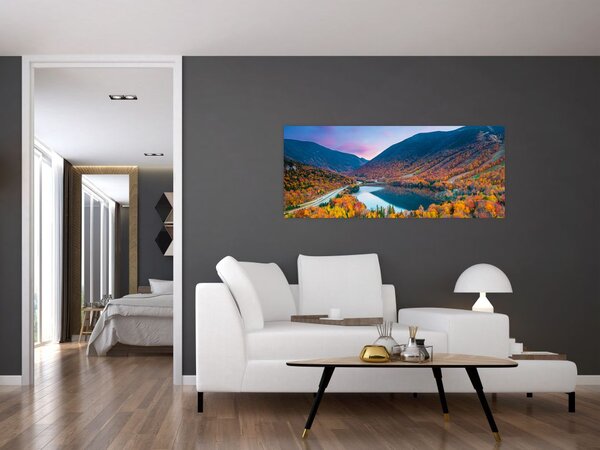 Tablou - White Mountain, New Hampshire, USA (120x50 cm)