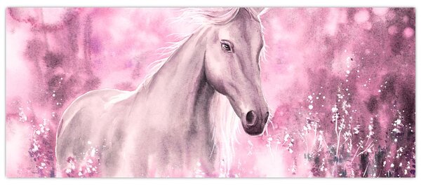 Tablou - Cal pictat (120x50 cm)