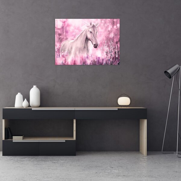 Tablou - Cal pictat (70x50 cm)