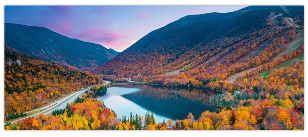 Tablou - White Mountain, New Hampshire, USA (120x50 cm)