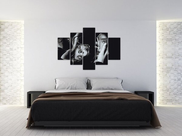 Tablou - Privind în oglindă (150x105 cm)