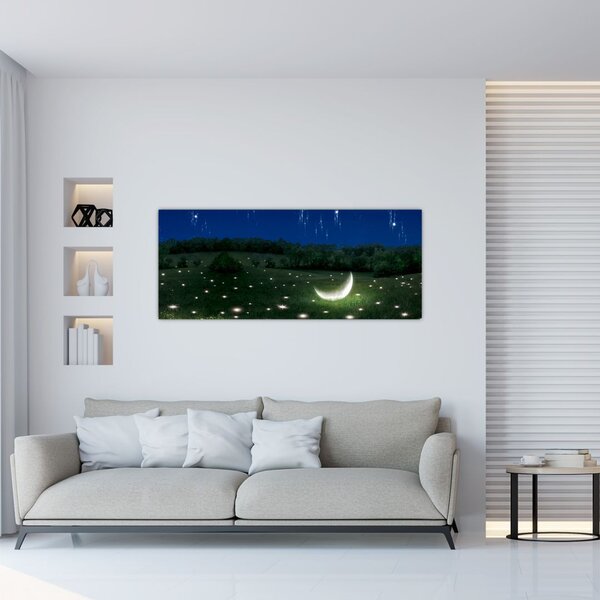 Tablou - Cer căzător (120x50 cm)