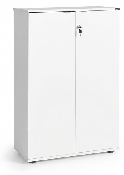 Bibliotecă Adore Rio cu 2 Uși, Cheie și 3 Rafturi, 72x109x34 cm