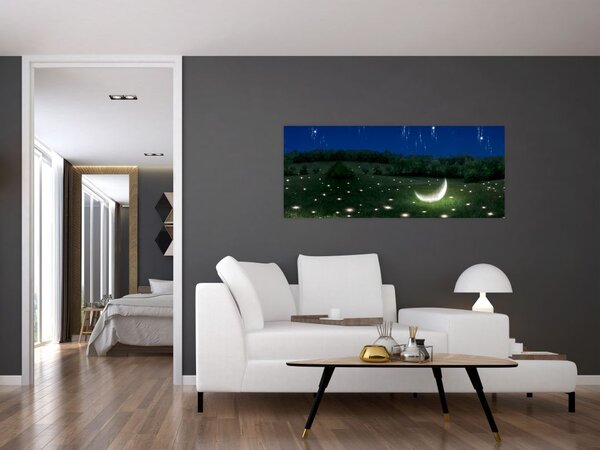 Tablou - Cer căzător (120x50 cm)