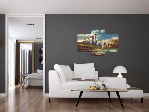Tablou - Castelul medieval (90x60 cm)