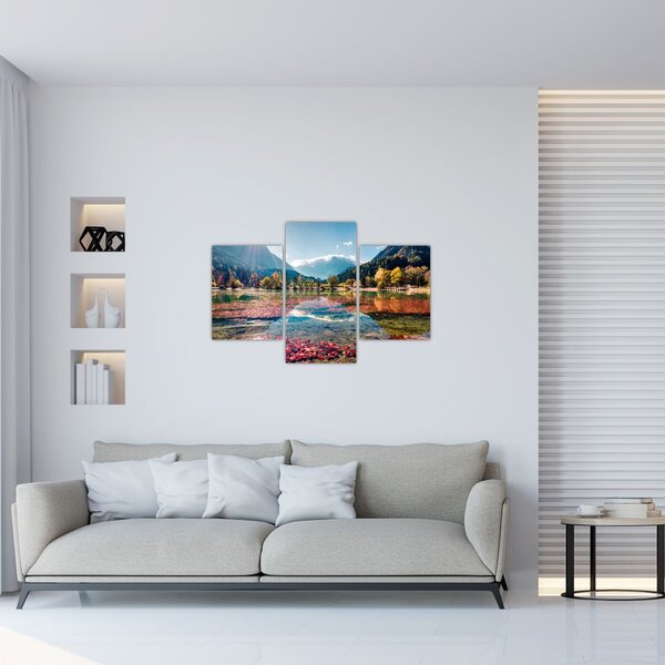 Tablou - Lacul Jasna, Gozd Martuljek, Alpii Iulieni, Slovenia (90x60 cm)
