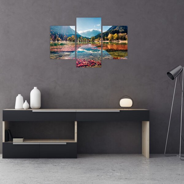 Tablou - Lacul Jasna, Gozd Martuljek, Alpii Iulieni, Slovenia (90x60 cm)