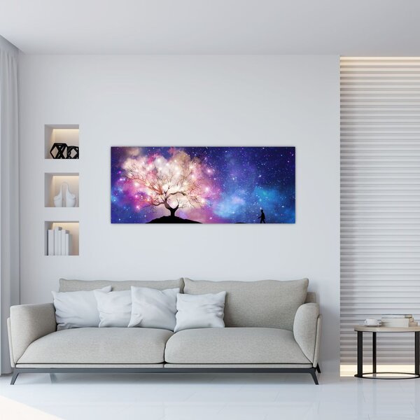 Tablou - Raborele spațial (120x50 cm)