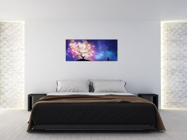 Tablou - Raborele spațial (120x50 cm)